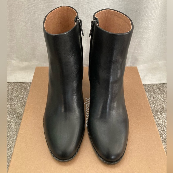 MADEWELL | Mira Side Seam Ankle Boot - Black leather - size 7 - Picture 4 of 9
